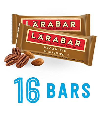 Larabar Gluten Free Bar, Pecan Pie, 1.6 oz Bars (16 Count)