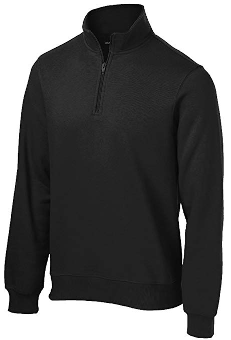 Men's Athletic 1/4-Zip Sweatshirt in Sizes XS-4XL