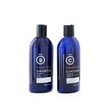 K  S Salon Quality Mens Shampoo  Conditioner Set - Tea Tree  Peppermint Oil Infused To Prevent Hair Loss Dandruff and Dry Scalp - Reduce Flakes While Promoting Stress Relief 8 ounce