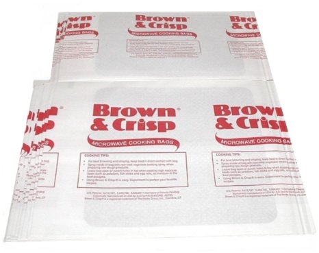 Pack Of 30 Microwave Oven ~ Brown and Crisp ~ Cooking Bags