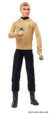 Barbie Star Trek 50th Anniversary Kirk Doll