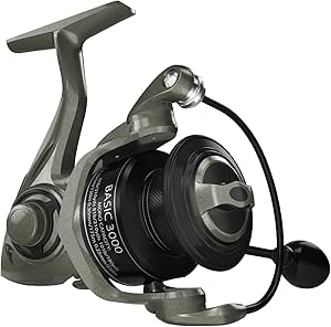 Spinning Reel with 9 1 BB | Basic Series, Reinforced Durable Composite Frame, Lightweight & Ultra Smooth, 1000/2000/3000/4000/5000 Size | Fishing Reels for Freshwater