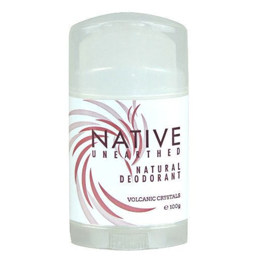 Native Unearthed Natural Crystal Deodorant - Original 100g (Pack of 2)