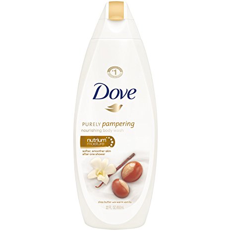 Dove Purely Pampering Body Wash, Shea Butter with Warm Vanilla 22 oz