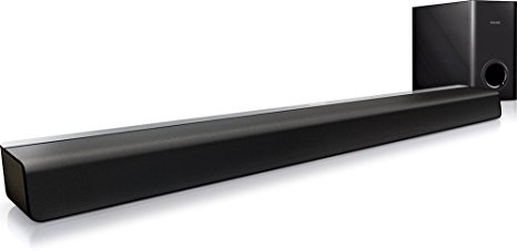 Philips CSS2133B/F7 Bluetooth Soundbar Speaker with Subwoofer (Black)