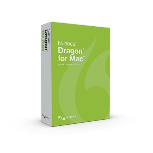 Nuance Communications Dragon for MAC 5.0, US ENGLISH