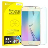 S6 Screen Protector JETech Premium Tempered Glass Screen Protector Film for Samsung Galaxy S6