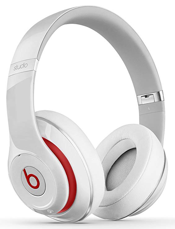 Beats by Dr. Dre Studio 2.0 Over-Ear Headphones - White (Not Wireless)