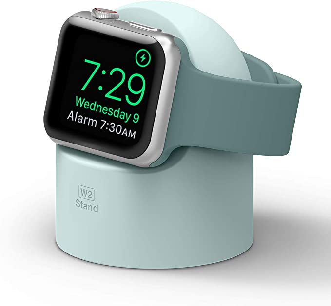 elago W2 Apple Watch Charger Stand Designed for Apple Watch Stand Compatible with All Series 44mm / 42mm / 40mm / 38mm (Mint)