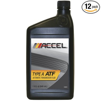 Accel 22800 Type A ATF Automatic Transmission Fluid - 1 Quart, (Pack of 12)
