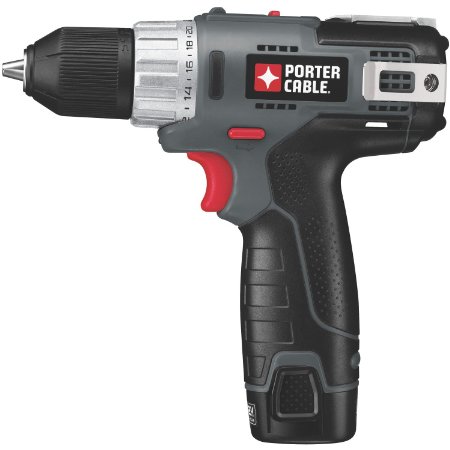 PORTER-CABLE PCL120DDC-2 12-Volt Max Compact Lithium-Ion 38-Inch DrillDriver