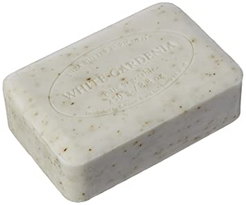 Pre de Provence French Milled Soap, 250g White Gardenia, 8.82 ounces (Pack of 2)