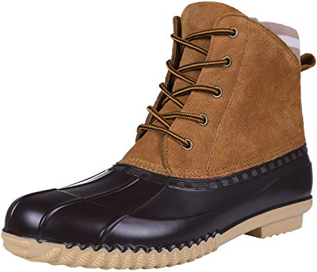 Asgard Women's Duck Rain Boots Waterproof Snow Boots for Winter