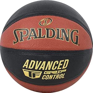 Spalding Advanced Grip Control in/Out Ball Unisex Basketballs, Orange, 7 EU