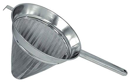 Stainless Steel Bouillon Strainer Size: 8" H x 8" W x 8" D