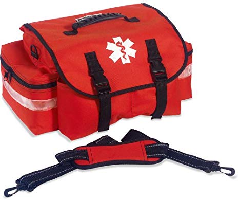 Ergodyne Arsenal 5210 Small Medic First Responder Trauma Duffel Bag with Shoulder Strap, Orange