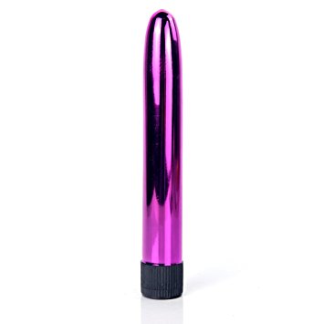 Y-Not Multi-Speed Bullet Waterproof Wand Massager Vibrator G-Spot Dildo for Female Metal Purple