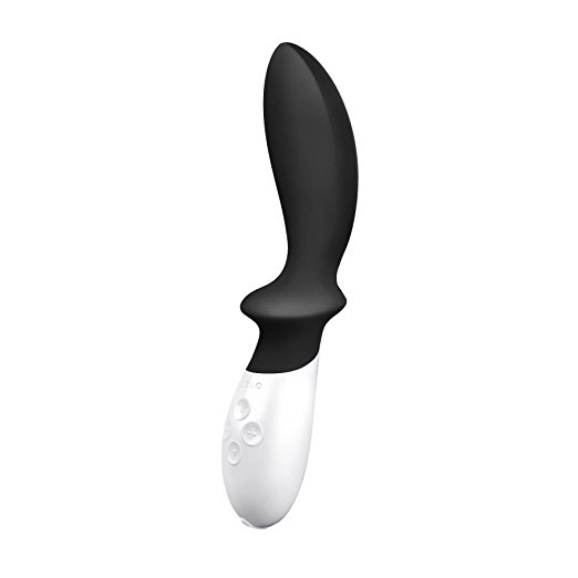 Lelo Loki Luxury Vibrating Prostate Massager, Obsidian Black