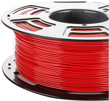 3DDPLUS PLAcolors-Parent 1 1.75mm PLA 3D Printer Filament True 1kg Spool (2.lbs) - Dimensional Accuracy  /0.05mm, Red