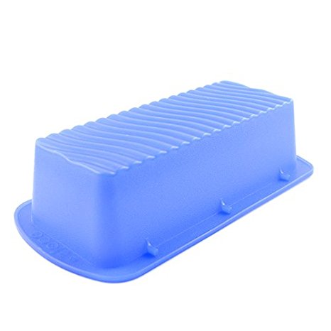 IC ICLOVER Silicone Loaf Pan Bread Mold Non-Stick food Grade Silicone Bakeware Baking Cake Mold for Baking Banana Bread, Meatloaf, Pound Cake - 10.7x5.35x2.76inch