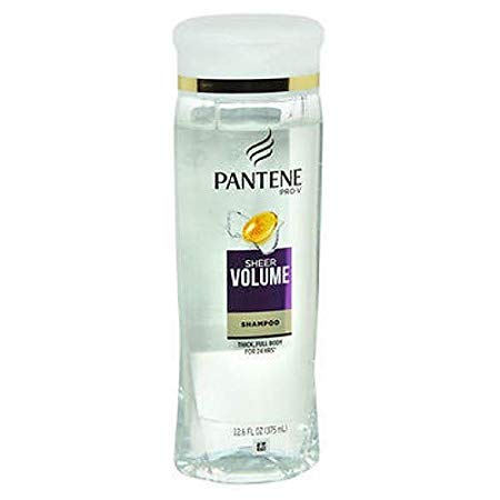 Pantene Pro-V Sheer Volume Thick, Full Body Shampoo 12.6 oz (Pack of 2)