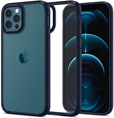 Spigen Ultra Hybrid Designed for iPhone 12 / Designed for iPhone 12 Pro Case (2020) - Navy Blue