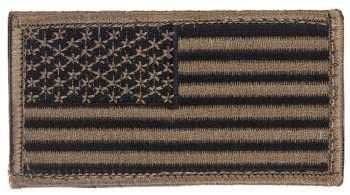 Rothco American Flag Patch - Hook Back