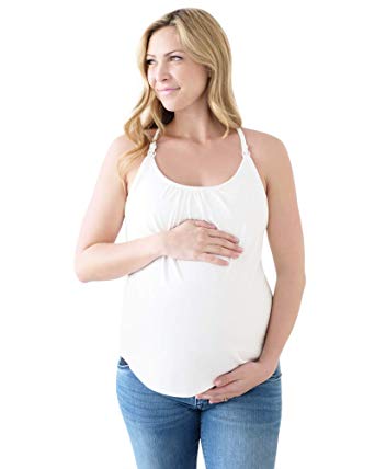 Kindred Bravely Ultra Soft Organic Cotton Maternity & Nursing Tank for Breastfeeding