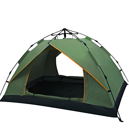 Toogh Waterproof 3 Season Tent for Camping/2-3 Person Camping Tent/Backpacking Tents(Sky blue,Light green ,Orange red and Dark green color options )