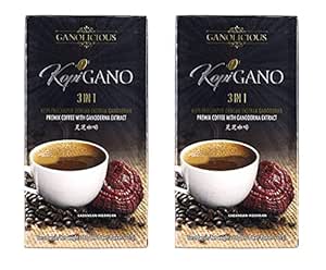2 Boxes GanoCafe 3 in 1 Ganoderma Healthy Latte Coffee FREE Zrii Rise Coffee
