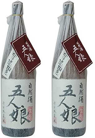 五人娘 純米酒 1800ml 2本 寺田本家