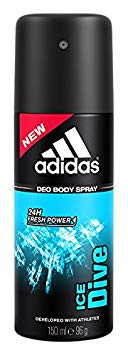 Adidas Ice Dive Deodorant Body Spray For Men, 150ml