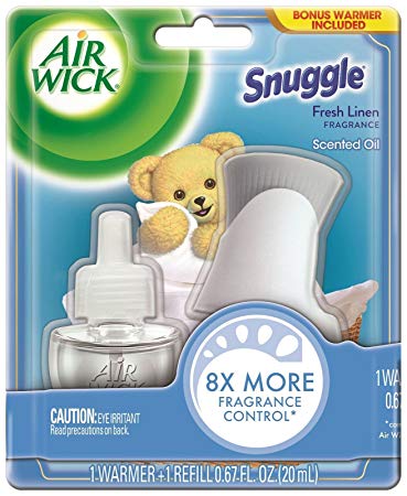 Air Wick 1 Warmer and Refill Snuggle Fresh Linen Scented Oil