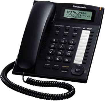 Panasonic KX-TS880B DECT 6.0 Integrated Corded Telephone System