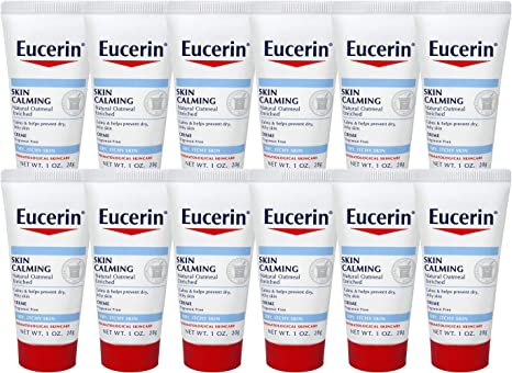 Eucerin Creme Skin Calming 1 Ounce (12 Pieces) (30ml)