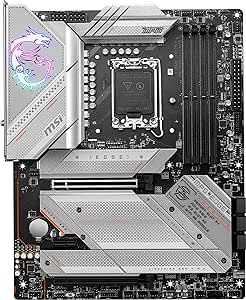 MSI MPG Z790 Edge WiFi Scheda madre, ATX - Supporta processori Intel di 12a e 13a generazione, LGA 1700-90A SPS VRM, DDR5 Memoria Boost 7200 MHz/OC, PCIe 5.0 e 4.0 x16.5 x M.2 G. en4, Wi-Fi 6E