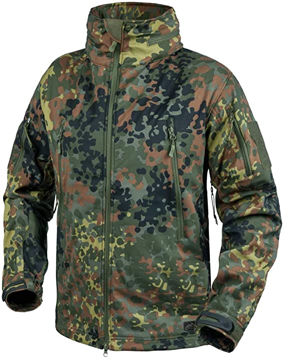 Helikon Gunfighter Soft Shell Jacket Flecktarn