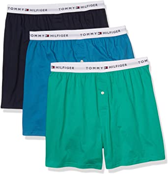 Tommy Hilfiger Men's Underwear 3 Pack Cotton Classics Knit Boxers