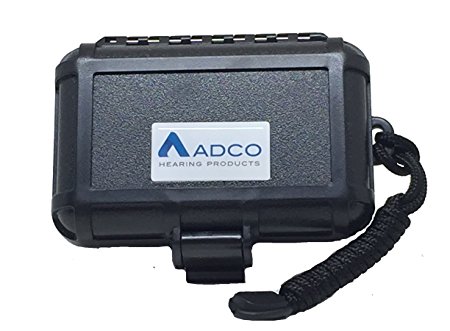 Waterproof Hearing Aid Case (Black)