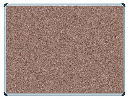 Office Depot Aluminium frame cork notice board 3 sizes available (1200mm x 900mm)