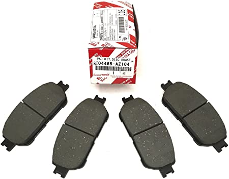 Genuine Toyota Premium Ceramic Front Brake Pad Set 04465-AZ104 | 2004-2006 Avalon | 2004-2010 Sienna