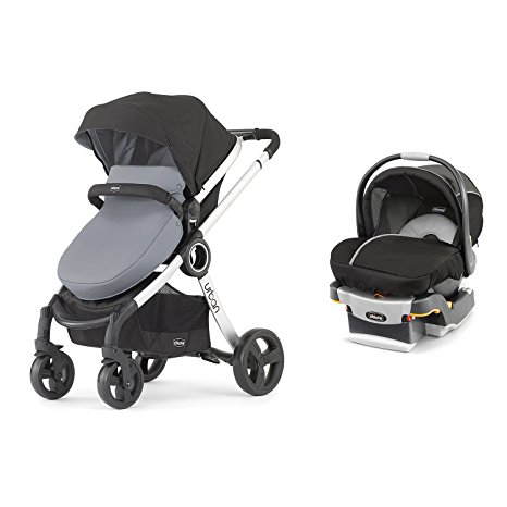 Chicco 6-in-1 Urban Modular Stroller   Infant Car Seat and Base Travel System