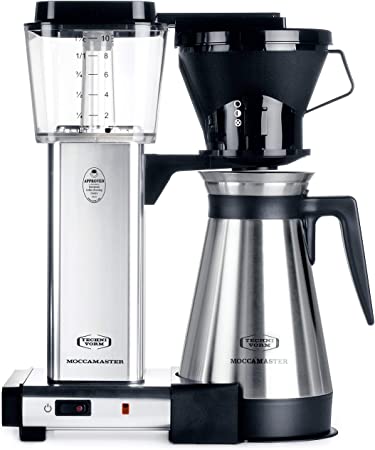 Technivorm Moccamaster 79112 KBT Coffee Maker, 40 oz, Polished Silver (Renewed)