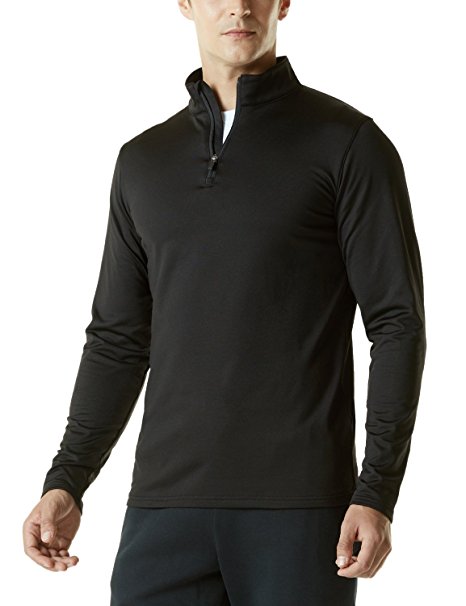 Tesla Men's Winterwear Sporty Slim Fit 1/4 Zip Fleece Lining Sweatshirt YKZ01 / HMKZ01