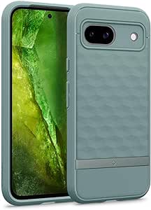 Caseology Parallax for Google Pixel 8a Case 5G [Enhanced Ergonomic Design] Military Grade Drop Tested (2024) - Sage Green