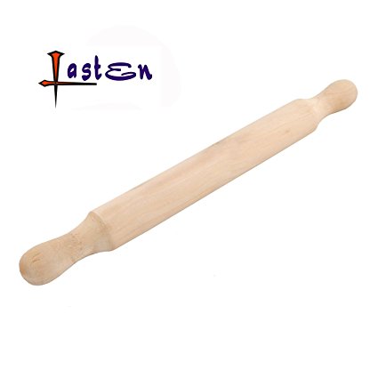 Lasten Dough Wooden Rolling Pin - 15.7 Inch