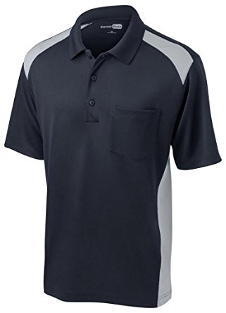 Cornerstone Men's Moisture Wicking Pocket Polo Shirt