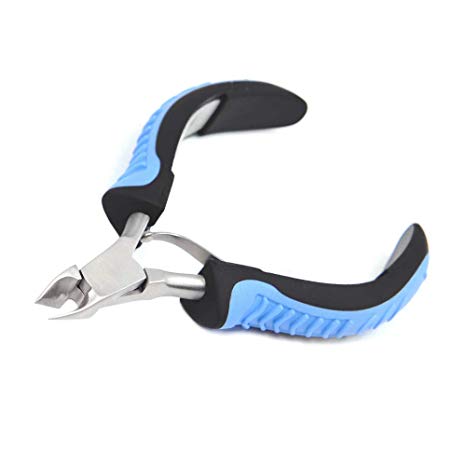 Cuticle Nipper, IVON Professional Full Jaw Cuticle Trimmer Cutter with Non-slip Handle
