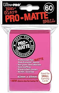 Ultra Pro Bright Pink Pro-Matte Small Deck Protector Sleeves (60)