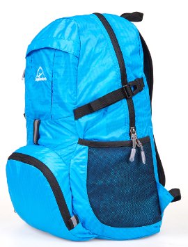 Hopsooken 30L Ultra Lightweight Travel Water Resistant Packable Backpack for Hiking Cycling Sports Daypack Backpack  Ultralight and Handy  Lifetime Warranty